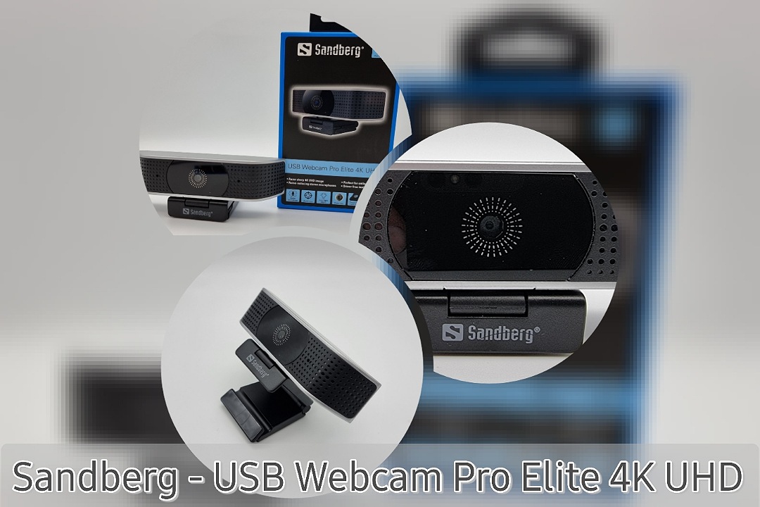 Sandberg – USB Webcam Pro Elite 4K UHD