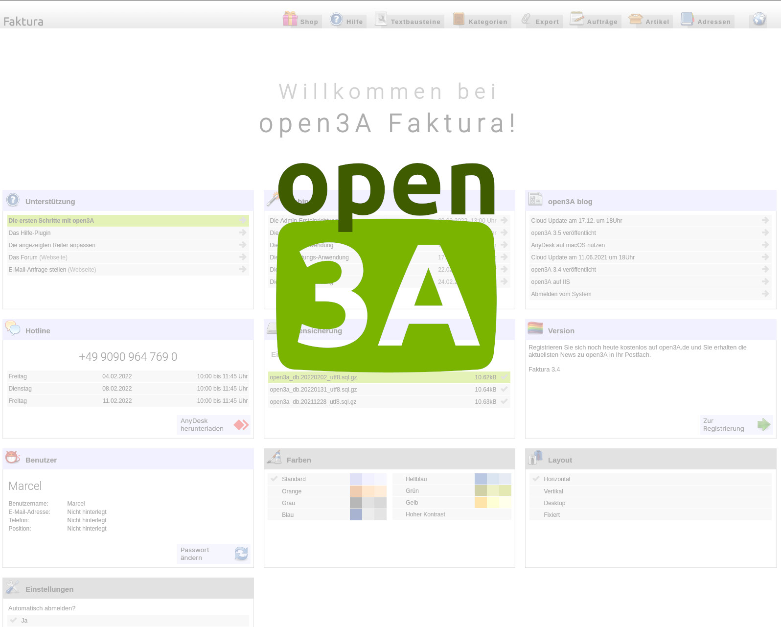 Open3A – Open Source Rechnungsprogramm auf Ubuntu Server installieren